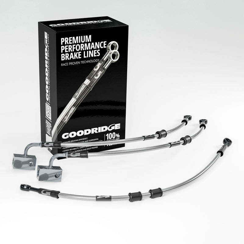 PERFORMANCE BRAKE HOSE KIT FOR SUZUKI GSX1300R HAYABUSA ABS  21-26
