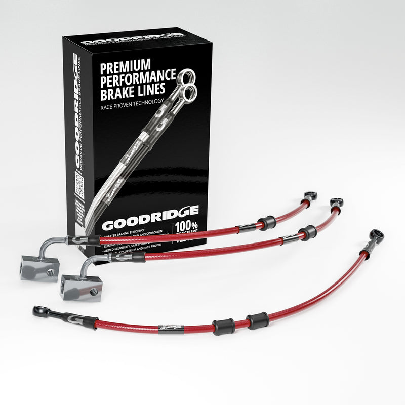 PERFORMANCE BRAKE HOSE KIT FOR KAWASAKI Z900 ABS 20-24