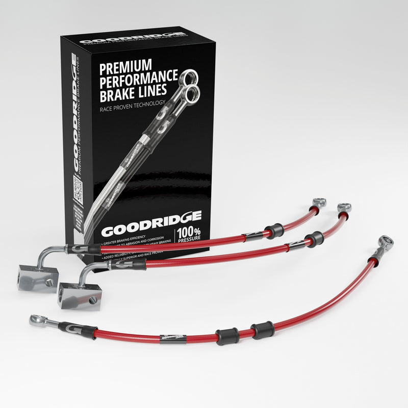 PERFORMANCE BRAKE HOSE KIT FOR SUZUKI GSX1300R HAYABUSA ABS  21-26