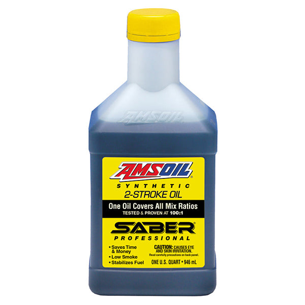 AMSOIL | Amsoil ATPQT Saber Professional Synthetic 2-Stroke Oil, 1-Qt | MFG:06/23
