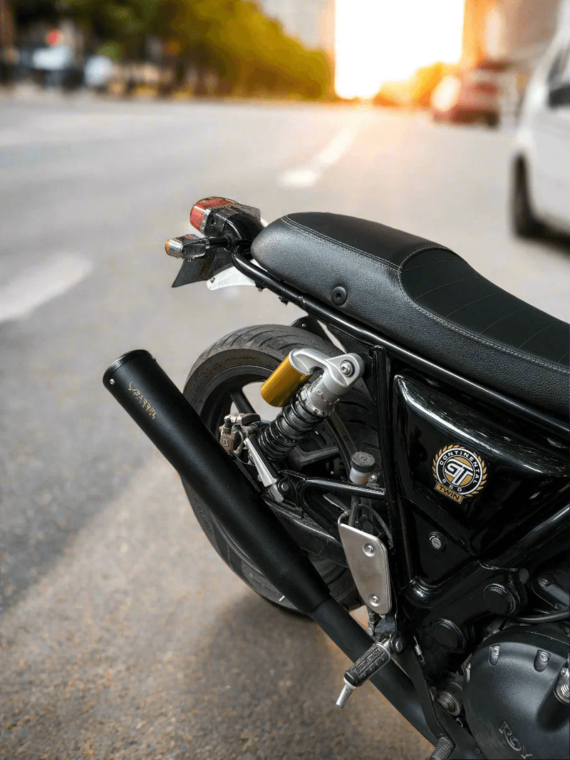 BM-B10-GT650-BLK| Barrel |BE-10 - "BASS MASTER" EXHAUST for GT650 / INT650 (Black)|