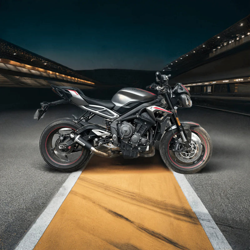 | Barrel |Outlaw 2.0 Full System for Triumph Trident / Tiger / Daytona 660|