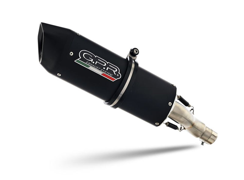 MO.7.CAT.FNE5 | G.P.R  EXHAUST  | GPR exhaust compatible with Moto Morini Seiemmezzo Str 2022-2024, Furore Evo4 Nero, Homologated legal Mid-full system exhaust, including removable db killer and catalyst
