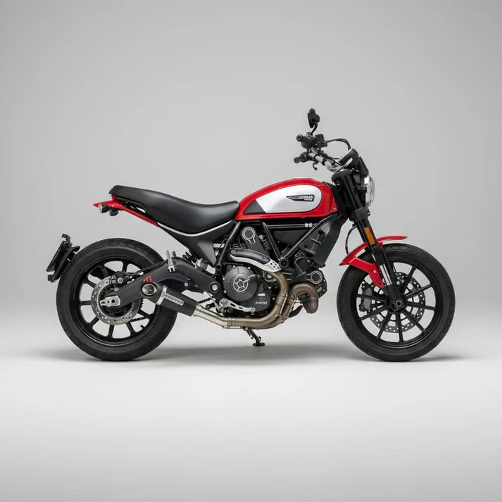 | Barrel Exhaust|Outlaw 2.0 for Ducati Scrambler 800 Icon (2018)|