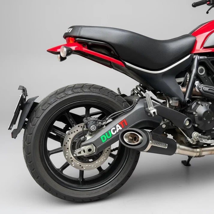 | Barrel Exhaust|Outlaw 2.0 for Ducati Scrambler 800 Icon (2018)|