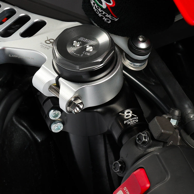 SM50B | BONAMICI RACING PAIR HALF HANDLEBARS YAMAHA R1 / Kawasaki ZX-10R  2015-2025