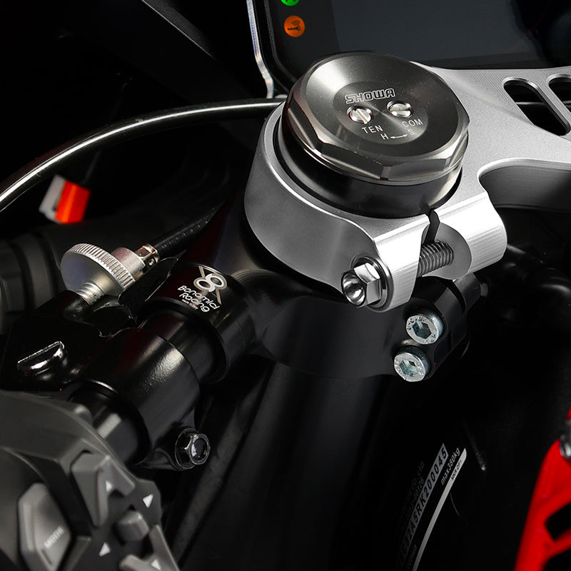 SM50B | BONAMICI RACING PAIR HALF HANDLEBARS YAMAHA R1 / Kawasaki ZX-10R  2015-2025