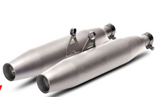 7103 918021LR | Remus Exhaust | Triumph Bonneville T100 2021-Up, Matt Polished - Racing - Left+Right