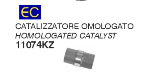 11074KZ | ARROW | TRIUMPH STREET TRIPLE 765 RS 2023-2024 | Catalytic converter kit
