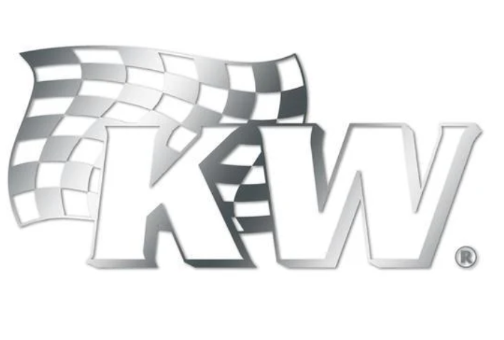 40010052 | KW Suspension | KW sticker, chrome 280 x 140 mm 3M Folie Selbstklebend, Plottaufkleber 280 x 140 mm