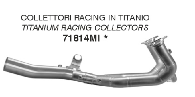 71814MI | ARROW EXHAUST | BMW R 1300 GS Adventure 2024/2026 | Titanium racing collectors