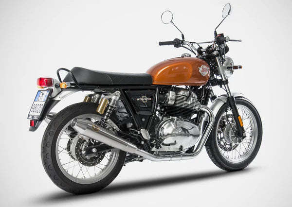 ZRE536SSR  | ZARD EXHAUST | ROYAL ENFIELD Interceptor  650 21-23 SLIP-ONS