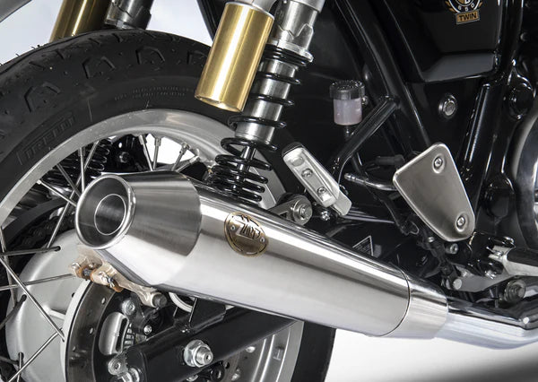 ZRE536SSR  | ZARD EXHAUST | ROYAL ENFIELD Interceptor  650 21-23 SLIP-ONS