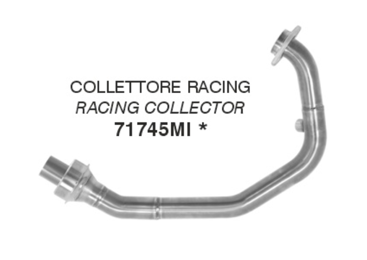 71745MI   | ARROW EXHAUST |  Husqvarna Svartpilen / Vitpilen 401 2020/2023 | Racing collector