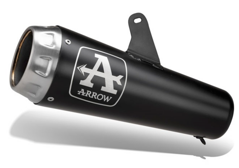 77507PRN | ARROW EXHAUST | Kawasaki Z1100SX 2025-26  | Pro-Race Nichrom "Dark" silencer