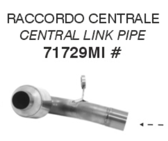 71729MI | ARROW EXHAUST | BMW F 900 XR 2020-2024 | Middle joint