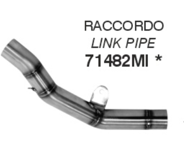 71482MI | ARROW EXHAUST | Kawasaki Z 800 E 2013-16 | Joint Pipe