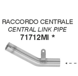 71712MI | ARROW EXHAUST | Kawasaki ZX-6R 2019-2020 | Link Pipe