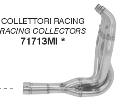 71713MI | ARROW EXHAUST | Kawasaki ZX-6R 2019-2020 | Racing Collector