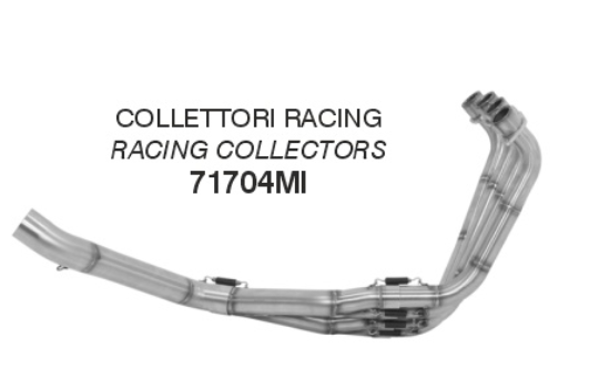 71704MI | ARROW EXHAUST | Honda CBR 650R 2019-2023 | Racing collectors