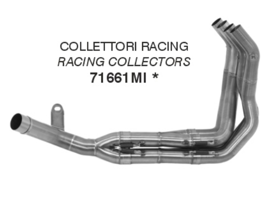 71661MI | ARROW EXHAUST | Kawasaki Z 900 2017-2019 | Racing collectors