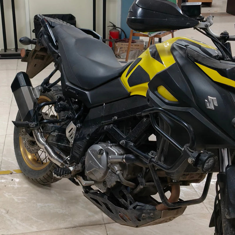 Barrel| Barrel Storm With Mid Pipe for Suzuki Vstrom 650