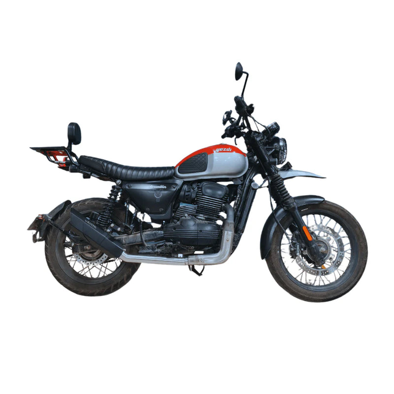 | Barrel |Barrel Rogue 2.0 for Yezdi Scrambler with Link Pipe|