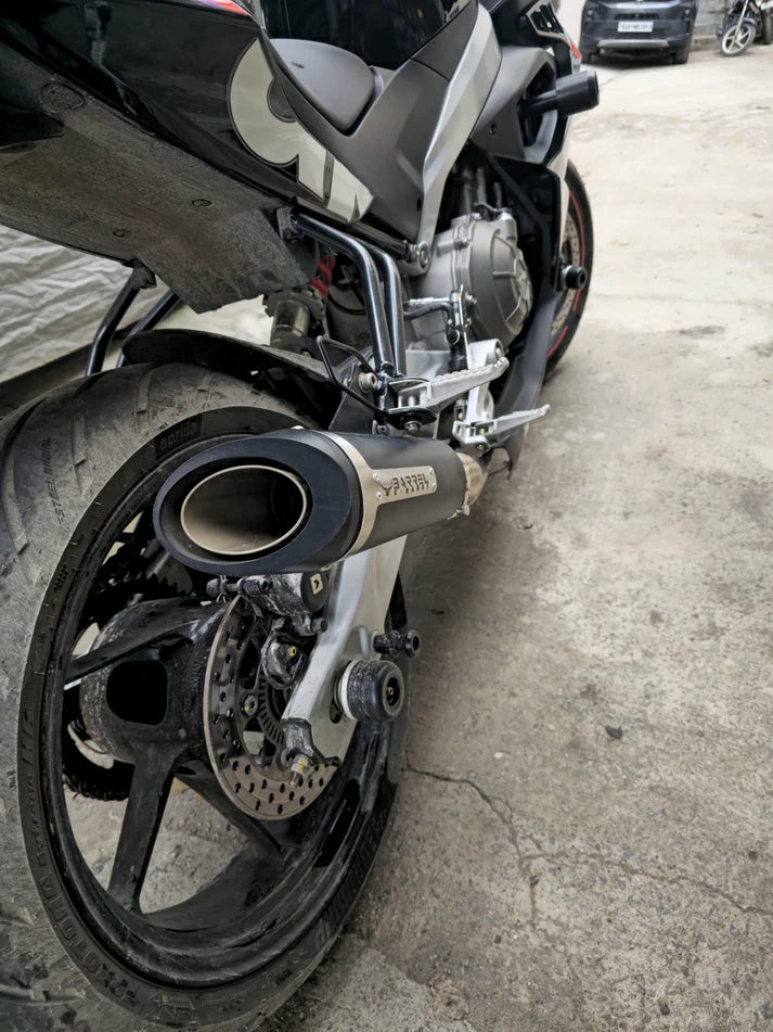 BM-OL20-RS457-FS| Barrel Aprilia | Outlaw 2.0 Full System for Aprilia RS457 with header pipe| Side Exit