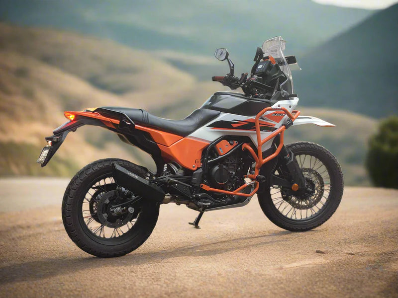BRL-RG20-KTM390ADV-25-BLK-LP  | Barrel |Rogue 2.0 Slipon with link pipe for KTM Adv/Enduro S/X/R 390 2025+|