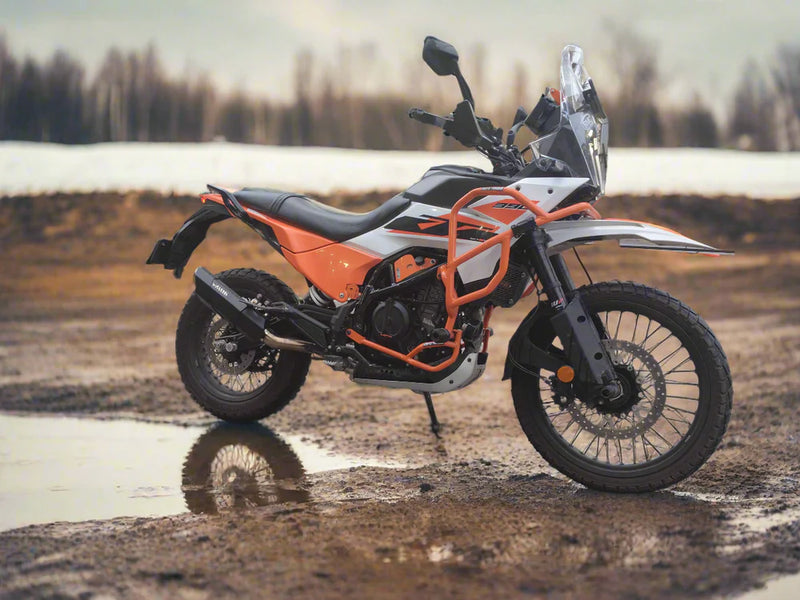 BRL-RG20-KTM390ADV-25-BLK-LP  | Barrel |Rogue 2.0 Slipon with link pipe for KTM Adv/Enduro S/X/R 390 2025+|