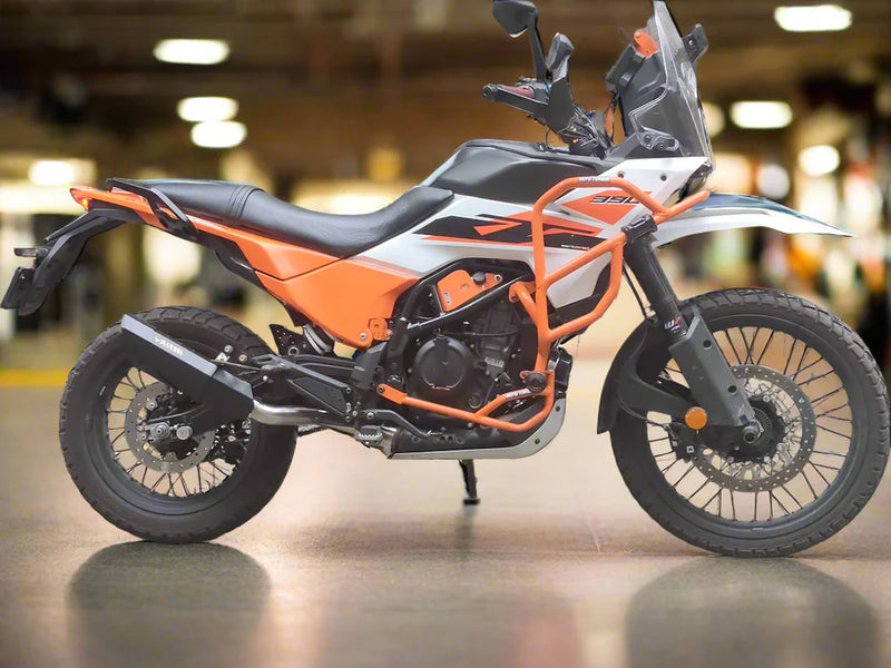 BRL-RG20-KTM390ADV-25-BLK-LP  | Barrel |Rogue 2.0 Slipon with link pipe for KTM Adv/Enduro S/X/R 390 2025+|