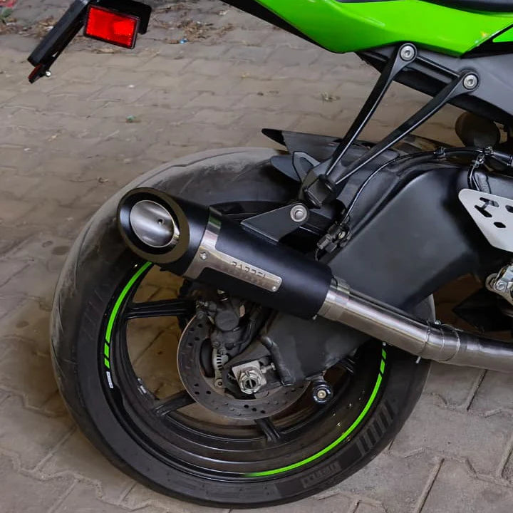 | Barrel | Barrel Outlaw 2.0 Slipon with Mid Pipe for ZX6R (2025)|