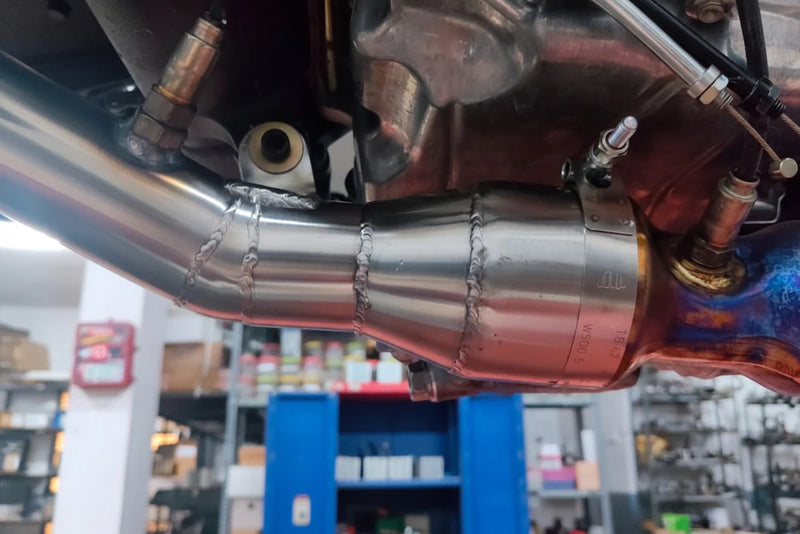BM-DC-ZX10R| Barrel Exhaust Cat Delete Pipe for Kawasaki Ninja ZX10R|