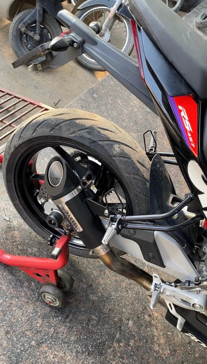 BM-OL20-RS457-FS| Barrel Aprilia | Outlaw 2.0 Full System for Aprilia RS457 with header pipe| Side Exit
