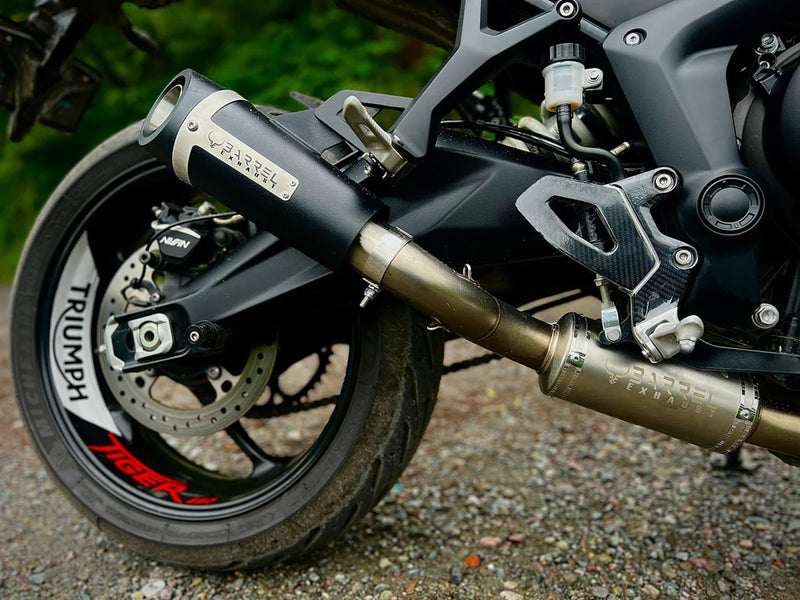 | Barrel |Outlaw 2.0 Full System for Triumph Trident / Tiger / Daytona 660|