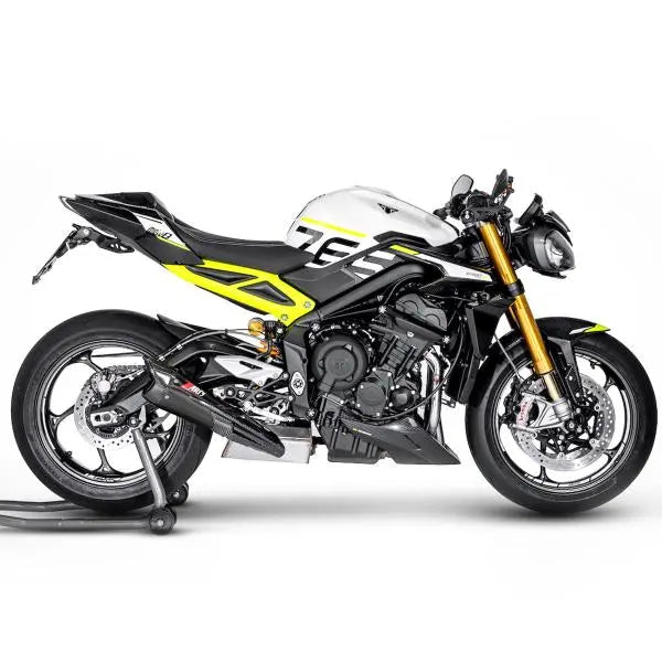 ZTP103S00SCR-B | ZARD EXHAUST | STREET TRIPLE 765 | 2023-24 - FULL KIT BLACK