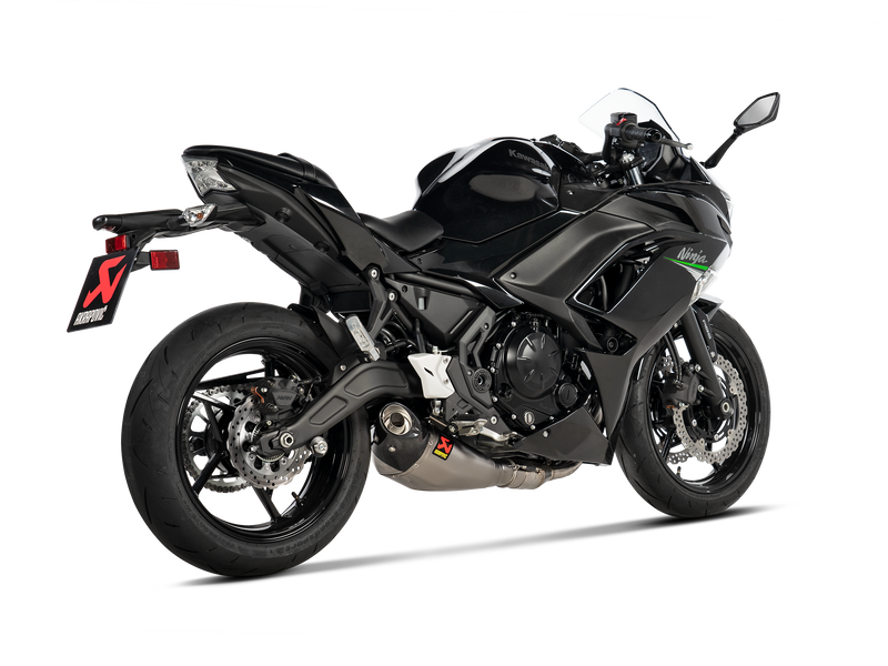 S-K6R14-HEGEHT/2 | AKRAPOVIC  | Kawasaki Ninja 650 2021 -2025 | Racing Line (Titanium)