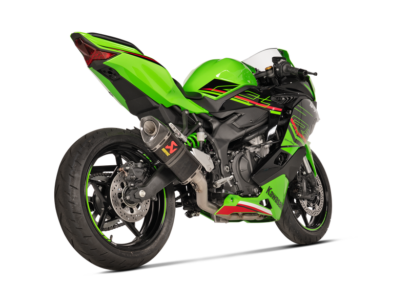 S-K4SO8-HRC | AKRAPOVIC | Kawasaki Ninja ZX-4R 2023-25 | Slip-On Line (Carbon)
