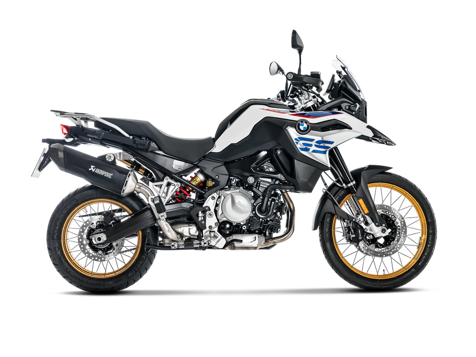 S-B9SO3-HFBFCTBL/1 | AKRAPOVIC EXHAUST | BMW  F 800 GS /F 900 GS Adventure  2024-25 | Slip-On-Line(Titanium)
