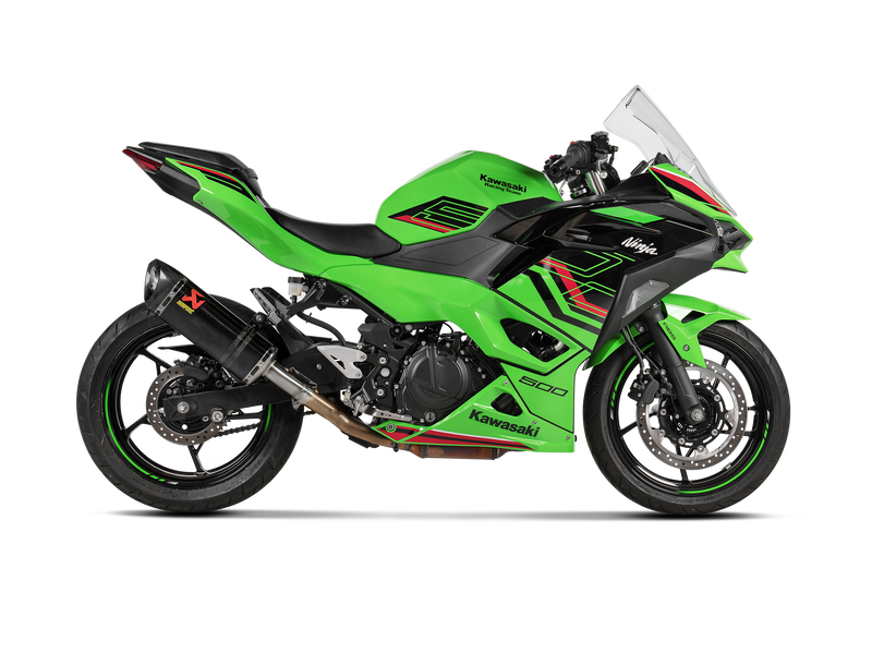 S-K4SO6-APC | AKRAPOVIC |Kawasaki  Ninja 500 / Z500  2024-25 Slip-On Line (Carbon)
