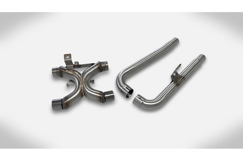 ZTP018S30R | ZARD EXHAUST | TRIUMPH BONNEVILLE T120 21-23 DECAT 2021-2023