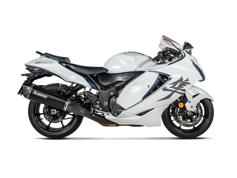 S-S13SO4-HRAATBL/1 | AKRAPOVIC | Suzuki  GSX-1300R Hayabusa  2025 | Slip-On Line (Titanium)