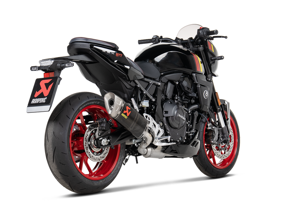 S-S8R2-EEC | AKRAPOVIC | Suzuki  GSX-8S / 8R / 8T / 8TT  2025 | Racing Line (Carbon)