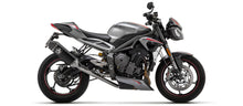 ARROW | TRIUMPH STREET TRIPLE 765 RS 2023-2022 | Catalytic homologated full system with Veloce aluminium "Dark" silencer