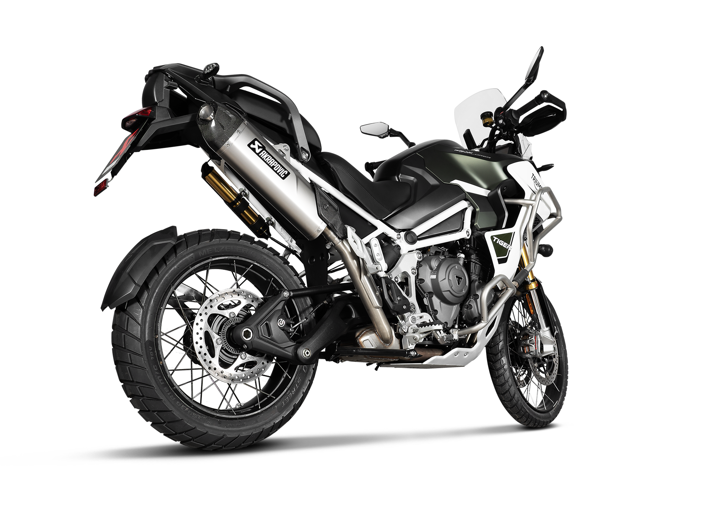 S-T12SO6-HJA | AKRAPOVIC EXHAUST | TRIUMPH Tiger 1200 GT / RALLY  2024