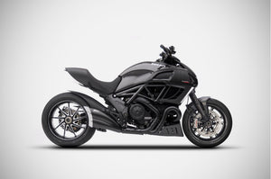 ZDU117S10SSR-B | ZARD EXHAUST | DUCATI DIAVEL 11-18 SLIP-ON