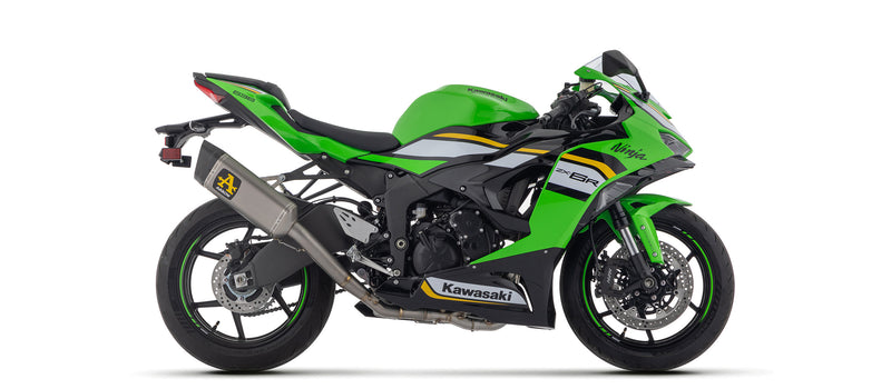 71209PTZ | ARROW EXHAUST | Kawasaki ZX-6R 2024-25 | COMPETITION "FULL TITANIUM" full system