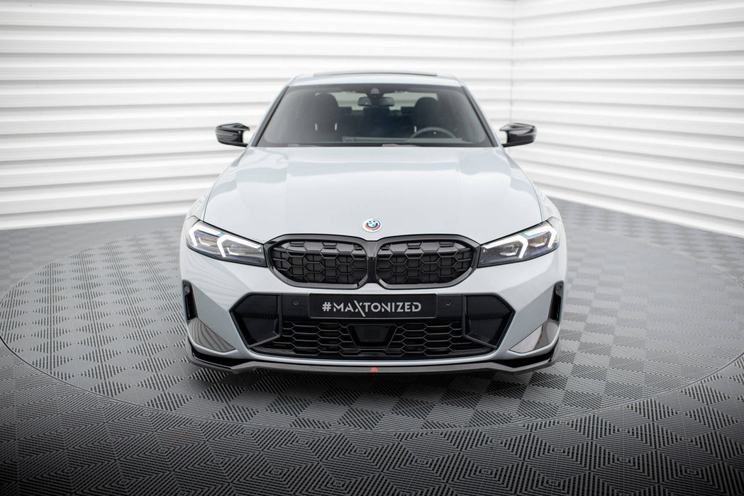 BM-3-G20F-MPACK-FD2G | MAXTON DESIGN | Front Splitter V.2 BMW 3 M340i / M-Pack G20 / G21 Facelift