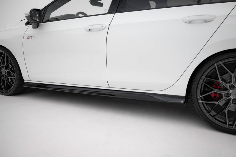 VW-GO-8-GTI-SD3G | MAXTON DESIGN | Side Skirts Diffusers V.3 Volkswagen Golf GTI / GTE / GTI Clubsport / GTD / R-Line Mk8