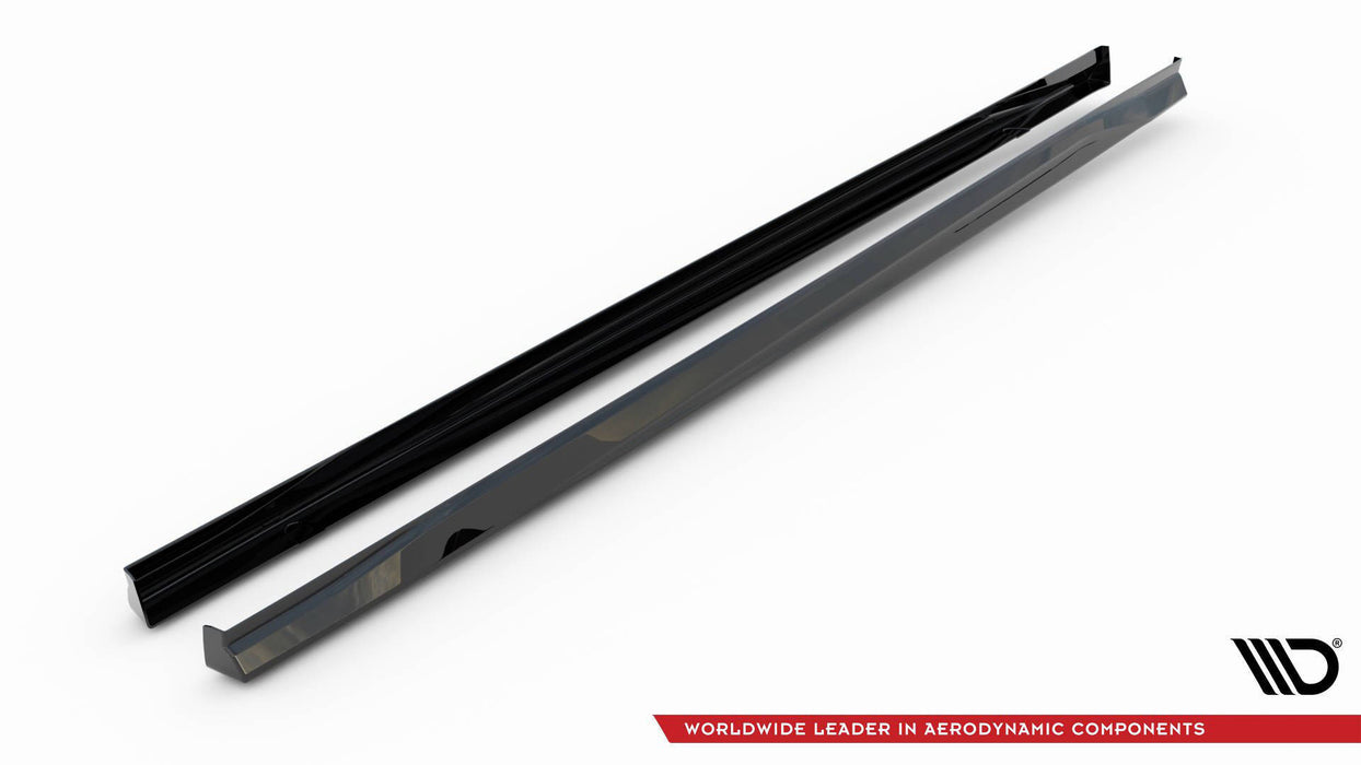 VW-GO-8-GTI-SD3G | MAXTON DESIGN | Side Skirts Diffusers V.3 Volkswagen Golf GTI / GTE / GTI Clubsport / GTD / R-Line Mk8